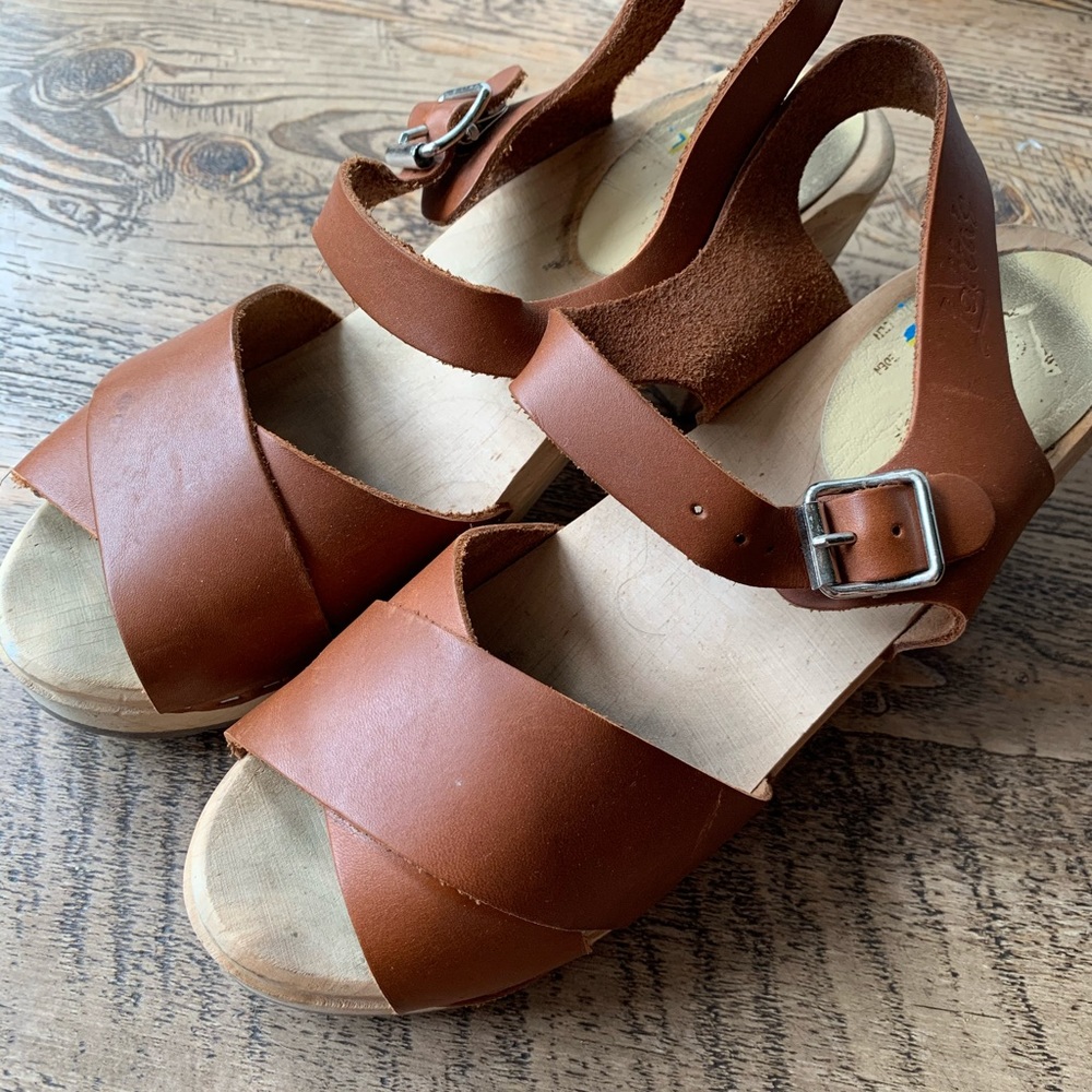 Lotta of Stockholm Open Toe Clogs